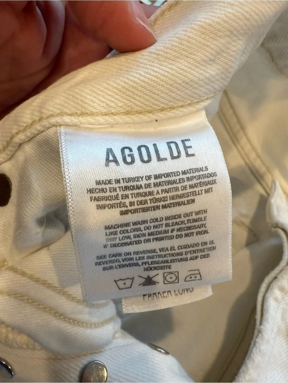 Agolde parker long